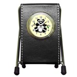 Panda 1 - Pen Holder Desk Clock