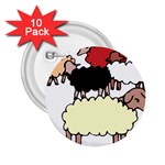 Sheep 2.25  Button (10 pack)