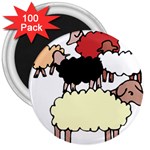 Sheep 3  Magnet (100 pack)