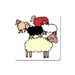 Sheep Magnet (Square)