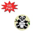 Panda 1 - 1  Mini Button (100 pack) 