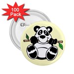 Panda 1 - 2.25  Button (100 pack)