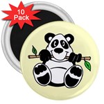 Panda 1 - 3  Magnet (10 pack)