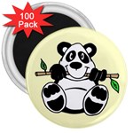 Panda 1 - 3  Magnet (100 pack)