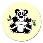 Panda 1 - Magnet 5  (Round)