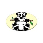 Panda 1 - Sticker Oval (100 pack)