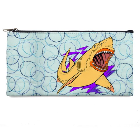 Man eater Pencil Case from ArtsNow.com Front