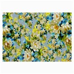 Background-flowers Large Glasses Cloth (2 Sides)