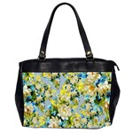 Background-flowers Oversize Office Handbag (2 Sides)
