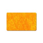 Background-yellow Magnet (Name Card)