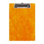 Background-yellow A5 Acrylic Clipboard