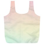 Pastel , Purple, Pink, Blue, Light, Mix Full Print Recycle Bag (XL)