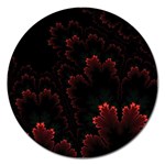 Amoled Red N Black Magnet 5  (Round)