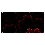 Amoled Red N Black Banner and Sign 8  x 4 