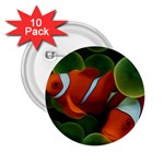 Fish 2.25  Buttons (10 pack) 