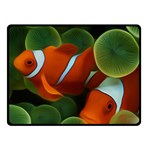 Fish Two Sides Fleece Blanket (Small)