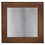 Aluminum Textures, Horizontal Metal Texture, Gray Metal Plate Framed Tile