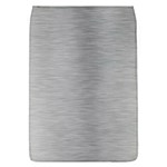 Aluminum Textures, Horizontal Metal Texture, Gray Metal Plate Removable Flap Cover (L)