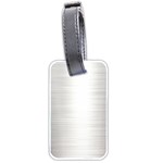 Aluminum Textures, Polished Metal Plate Luggage Tag (two sides)