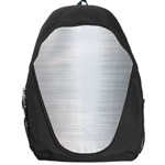 Aluminum Textures, Polished Metal Plate Backpack Bag