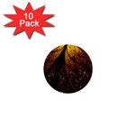 Gold, Golden Background 1  Mini Buttons (10 pack) 