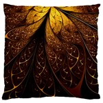 Gold, Golden Background Large Cushion Case (Two Sides)