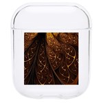 Gold, Golden Background Hard PC AirPods 1/2 Case