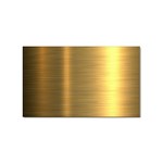 Golden Textures Polished Metal Plate, Metal Textures Sticker Rectangular (100 pack)