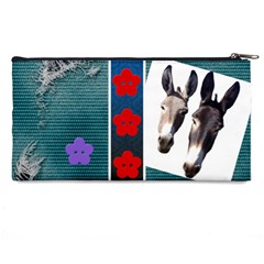 Two donks Pencil Case from ArtsNow.com Back