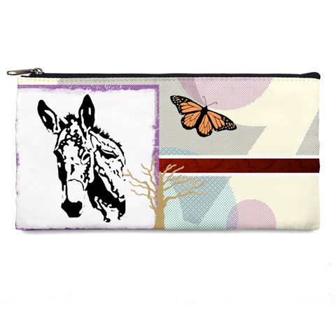 Donkey head Pencil Case from ArtsNow.com Front