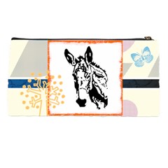 Donkey head Pencil Case from ArtsNow.com Back