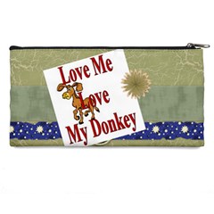 Love my donkey Pencil Case from ArtsNow.com Back