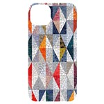 Mosaic, Colorful, Rhombuses, Pattern, Geometry iPhone 14 Plus Black UV Print Case