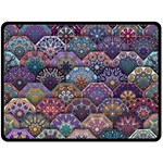 Texture, Pattern, Abstract Two Sides Fleece Blanket (Large)