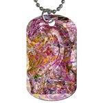 Abstract pink blend Dog Tag (Two Sides)