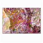 Abstract pink blend Postcard 4 x 6  (Pkg of 10)