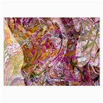 Abstract pink blend Large Glasses Cloth (2 Sides)