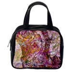 Abstract pink blend Classic Handbag (One Side)