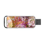 Abstract pink blend Portable USB Flash (Two Sides)