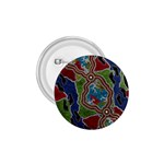 Authentic Aboriginal Art - Walking the Land 1.75  Buttons