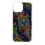 Authentic Aboriginal Art - Walking the Land iPhone 13 mini TPU UV Print Case