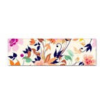 Abstract Floral Background Sticker Bumper (10 pack)