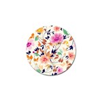 Abstract Floral Background Golf Ball Marker (10 pack)