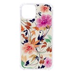 Abstract Floral Background iPhone 13 TPU UV Print Case