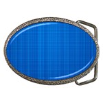 Blue Abstract, Background Pattern Belt Buckles