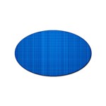 Blue Abstract, Background Pattern Sticker Oval (100 pack)