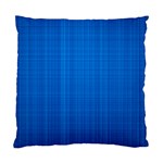 Blue Abstract, Background Pattern Standard Cushion Case (Two Sides)