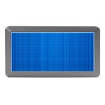 Blue Abstract, Background Pattern Memory Card Reader (Mini)