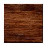 Brown Wooden Texture Face Towel