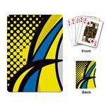 Colorful Abstract Background Art Playing Cards Single Design (Rectangle)